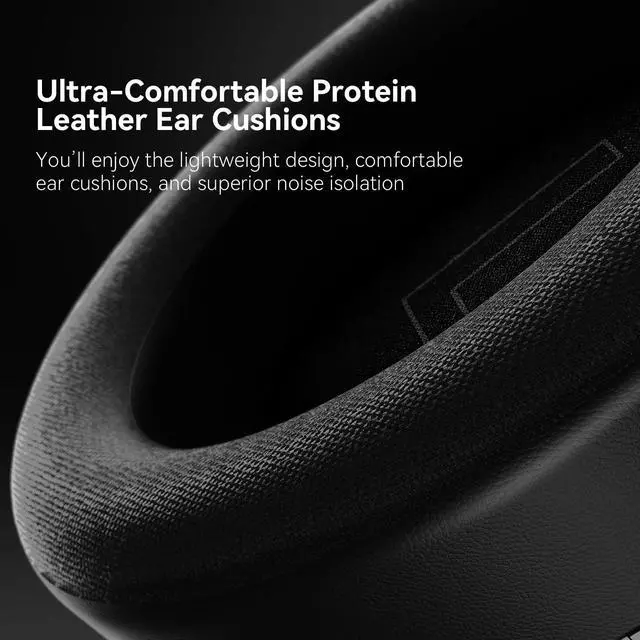 Alt view image 5 of 5 - ausounds 2.4G Wireless Dongle Gaming Headset,Planar Magnetic Drivers,Surrounding Spatial Audio,Memory Foam,Abyss Lighting Effects,Lightweight Headphones Works on PC,PS5,Xbox Series X|S