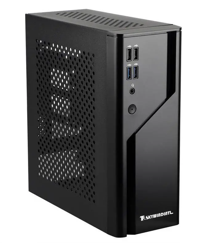 Alt view image 5 of 5 - D32R Mini ITX Case SFF Small Form Factor Mini-Tower HTPC Computer Cases Vented Panels 0.8mm SPCC PC Chassis Suitable for Mini ITX Motherboards of 170 * 170mm