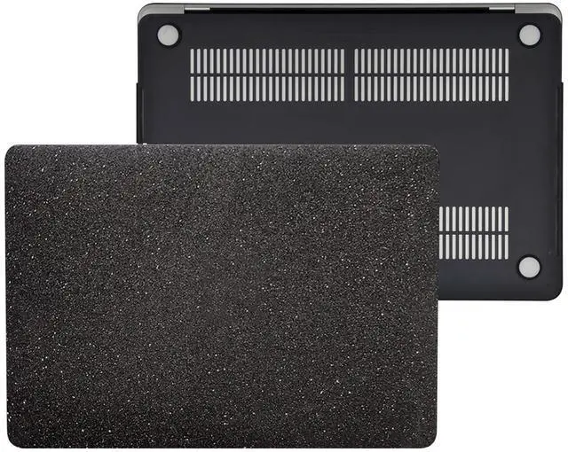 Alt view image 4 of 5 - Laptop Hard Case Compatible with MacBook Pro 15 inch Case 2015 2014 2013 2012 Release A1398 with Retina Display, Plastic Hard Protective Shell Case Cover & Keyboard Cover Skin, Sparkling Black