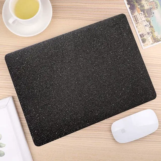 Alt view image 5 of 5 - Laptop Hard Case Compatible with MacBook Pro 15 inch Case 2015 2014 2013 2012 Release A1398 with Retina Display, Plastic Hard Protective Shell Case Cover & Keyboard Cover Skin, Sparkling Black