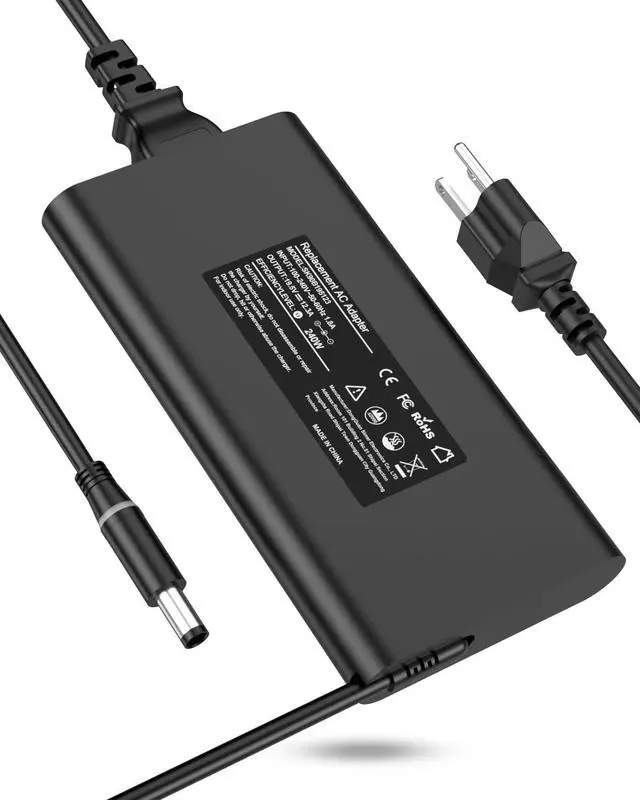 Main image of Ryaobwu 240W 180W Laptop Charger Compatible with Dell Alienware M15 R2 R3 R4 R5 R6 R7 M17 M18 X15 X16 X17 G3 G5 G7 G15,Precision M6800 7730 7710 7510 7520 M4300 7680 AC Power Adapter