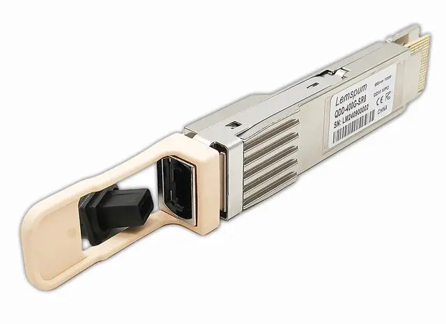 Alt view image 5 of 5 - Lemspum QDD-400G-SR8 400Gb Multimode QSFP-DD 400GBASE-SR8 PAM4 850nm 100m DOM MPO-16/APC MMF Optical Transceiver Module,Support 2 x 200G-SR4 and 8 x 50G-SR