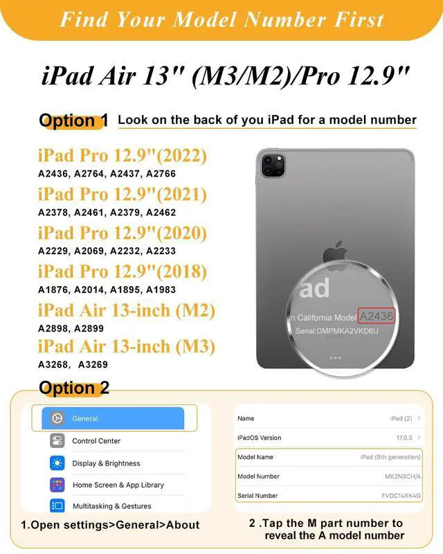 Alt view image 2 of 5 - Shorogyt for iPad Air 13 Inch M3 2025 & M2 2024 /for i Pad Pro 12.9 inch (3/4/5/6th Gen) for Magnetic Stand for Women - Cute Design 360 Degree Rotating Covers Girls with Pencil Holder, Skull Flower