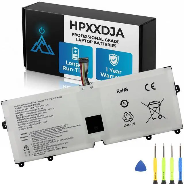 Main image of HPXXDJA LBV7227E Laptop Battery Replacement for LG Gram 15Z90N 17Z90N Gram 16 2-in-1 16T90P 16Z90PC 16Z90PG 16ZD90P Series Notebook 2IC96/90/114 7.74V 80Wh 10336mAh