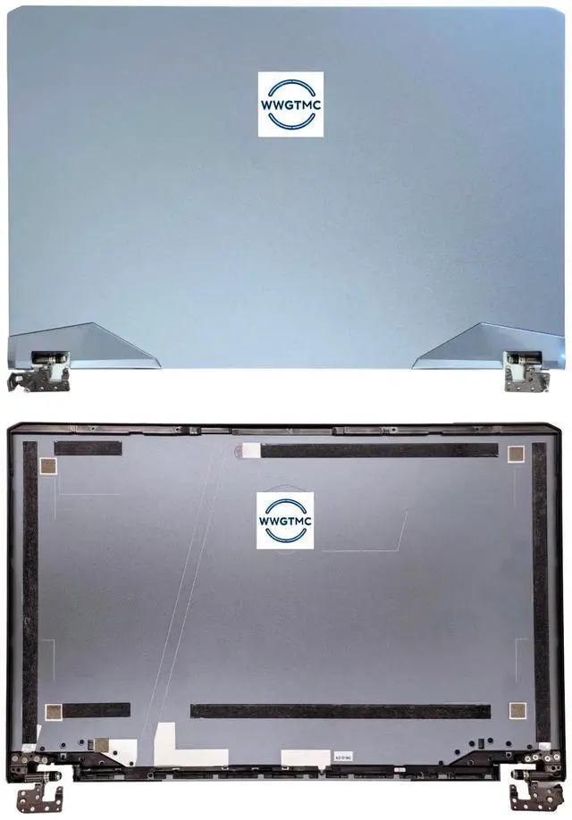 Alt view image 2 of 5 - WWGTMC Replacement LCD Back Cover Rear Case Top Lid Hinges with Front Bezel for MSI GE76 GP76 Raider 11UG 11UH 11UE 12UG 12UE 9S7-17K314 MS-17K3 Series Laptop 3077K1A412 3077K1A412Y
