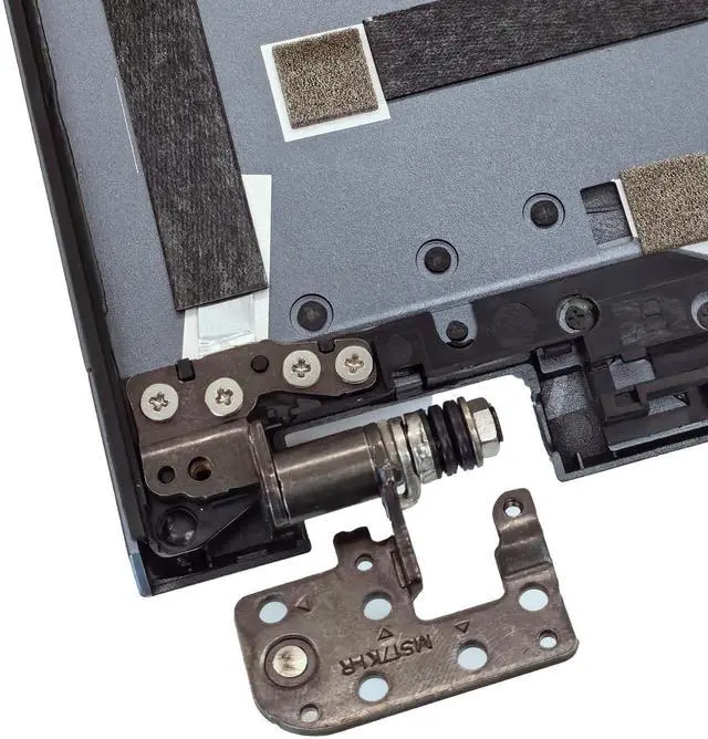 Alt view image 4 of 5 - WWGTMC Replacement LCD Back Cover Rear Case Top Lid Hinges with Front Bezel for MSI GE76 GP76 Raider 11UG 11UH 11UE 12UG 12UE 9S7-17K314 MS-17K3 Series Laptop 3077K1A412 3077K1A412Y