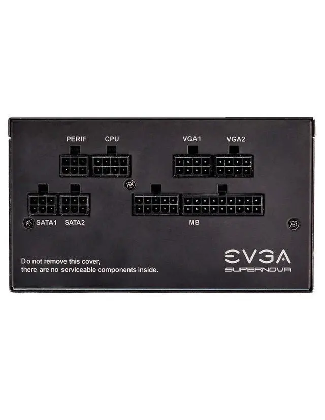 Alt view image 4 of 5 - EVGA 650 G5, 80 Plus Gold 650W, Fully Modular, ECO Mode with Fdb Fan, 100% Japanese Capacitors, 10 Year Warranty, Compact 150mm Size, Power Supply 220-G5-0650-X1