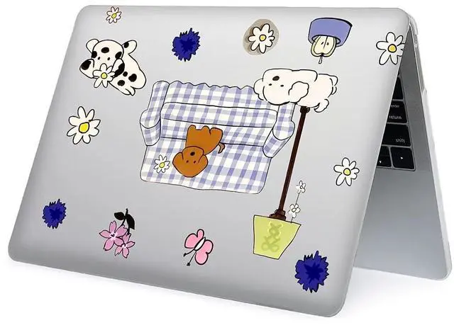 Alt view image 2 of 5 - Case Compatible with MacBook Air 13 Inch 2022-2018 Release Model A2337 M1 M2 A2681,Art Protector Cover for Air13 Retina Display with Touch ID-Dog's Home,13.3 Air(A1932/A2179/A2337)