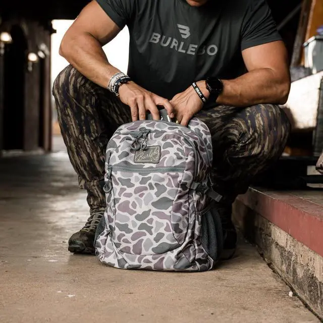 Alt view image 2 of 5 - Burlebo Backpack - Classic Deer Camo