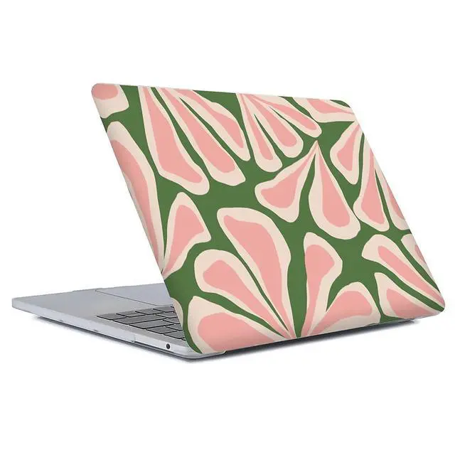 Alt view image 3 of 5 - Case Compatible with MacBook Air 13 Inch 2022-2018 Release Model A2337 M1 M2 A2681, Art Protector Cover for Air13 Retina Display with Touch ID-Hawaiian Flowers,13.6 AirA2681 M2 2022