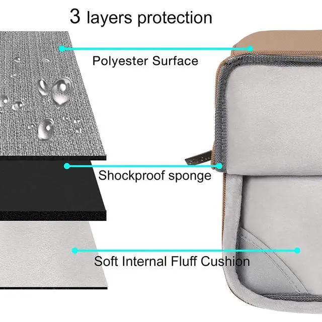 Alt view image 3 of 5 - MOSISO Compatible with MacBook Air 13 inch Case 2025 2024 2023 2022 M4 A3240 M3 A3113 M2 A2681, Hard Shell&Sleeve Bag&Keyboard Skin&Webcam Cover&Screen Film for MacBook Air 13.6 inch, Bronze Brown