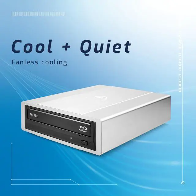 Alt view image 2 of 5 - OWC Mercury Pro 16X Blu-ray, 16X DVD, 48X CD Read/Write Solution