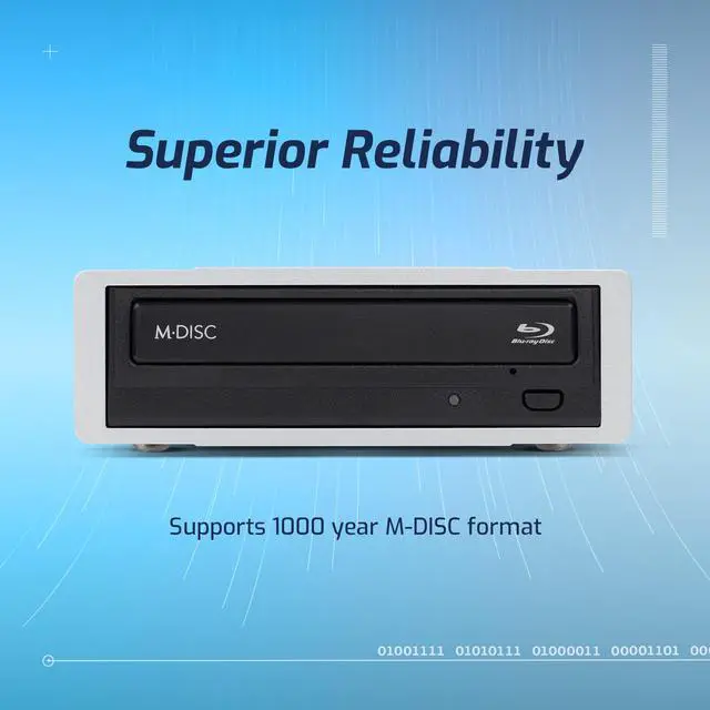 Alt view image 4 of 5 - OWC Mercury Pro 16X Blu-ray, 16X DVD, 48X CD Read/Write Solution