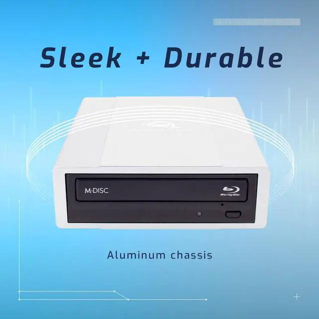 Alt view image 5 of 5 - OWC Mercury Pro 16X Blu-ray, 16X DVD, 48X CD Read/Write Solution