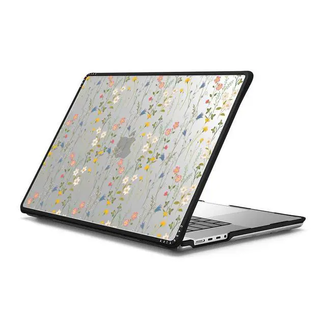 Alt view image 2 of 3 - CASETiFY Impact MacBook Pro 16" (M1-M4) Case [Cushioned Impact Corners/Scratch-Resistant/Anti-Slip Grip] - Dreamy Floral Pattern
