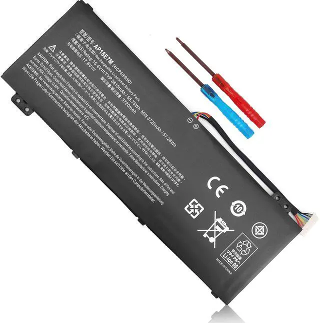 Main image of AP18E7M AP18E8M Laptop Battery for Acer Nitro 5 AN515-54 AN517-51 Nitro 7 AN715-51 Predator Helios 300 PH317-53 PH315-52 PH317-52 Triton 300 PT315-51 AN515-55 AN515-44 AN515-43 Series Notebook