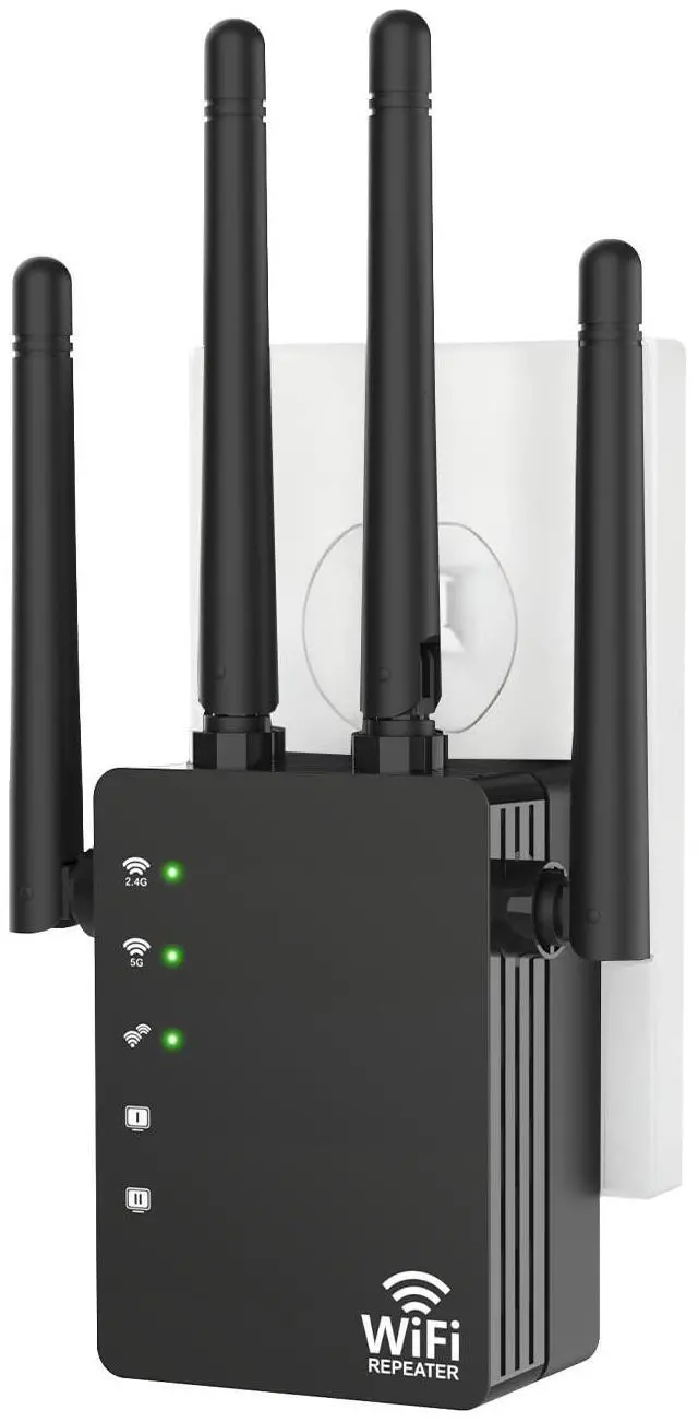 Main image of 12880 Sq.Ft Range WiFi Extender Signal Booster Dual Band 5GHz/2.4GHz, 105-Device Compatibility, Simple Installation, WiFi Extender