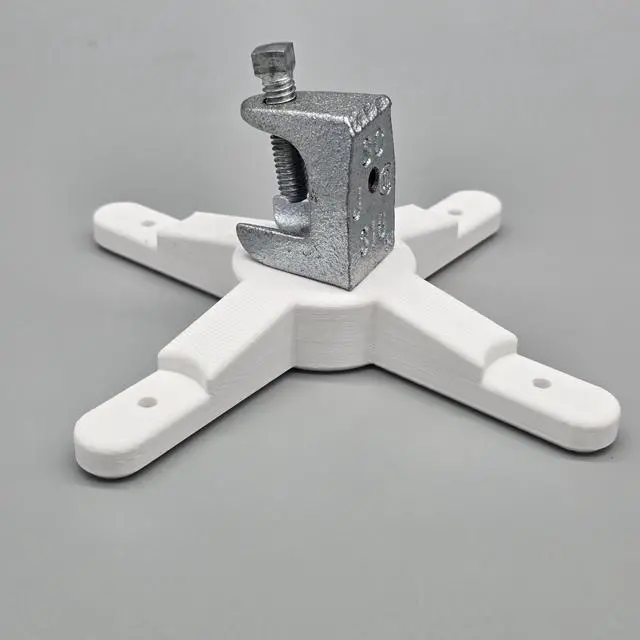 Alt view image 4 of 4 - Beam Clamp Mount for Ubiquiti UniFi AP (U7 PRO XG, U7 PRO XGS) - Easy Install for Warehouse Trusses