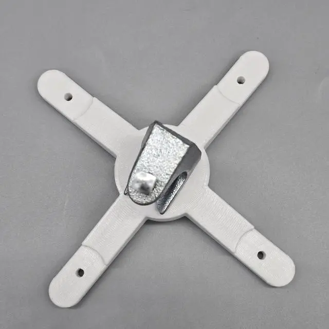 Alt view image 3 of 4 - Beam Clamp Mount for Ubiquiti UniFi AP (U7 PRO XG, U7 PRO XGS) - Easy Install for Warehouse Trusses