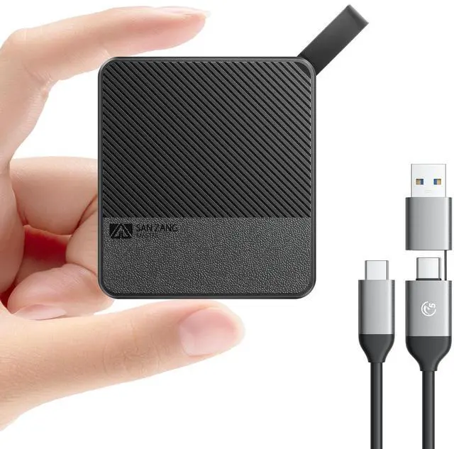 Main image of SAN ZANG MASTER Portable SSD 1 TB, External Solid State Drive, Up to 560MB/s, Durable Storage for Photos, Games, Files