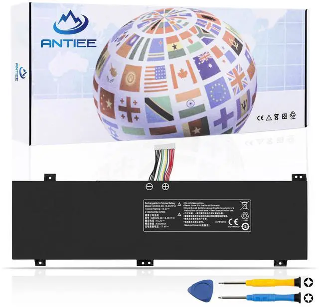 Main image of GK5CN-00-13-4S1P-0 62.32Wh Laptop Battery Replacement for Medion Erazer X6805 Maingear Vector 15 Schenker XMG Neo 15 Core 17 Comet Lake Getac Tongfang GK5CN5Z GK5CN6Z GK5CQ7Z GK6Z5CN GK7CN6S 15.2V