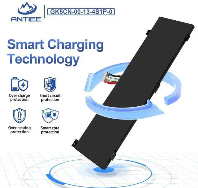 Alt view image 5 of 5 - GK5CN-00-13-4S1P-0 62.32Wh Laptop Battery Replacement for Medion Erazer X6805 Maingear Vector 15 Schenker XMG Neo 15 Core 17 Comet Lake Getac Tongfang GK5CN5Z GK5CN6Z GK5CQ7Z GK6Z5CN GK7CN6S 15.2V