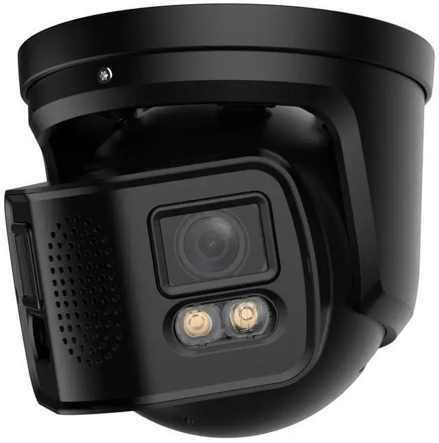 Alt view image 2 of 3 - EmpireTech Security Wired Camera Outdoor 4K Full-Color 2×4MP Dual-Lens 1/1.8" CMOS Smart Splicing IP POE Camera Outputs 180° Wide Angle, Two-Way Talk IPC-Color4K-T180 (Black)