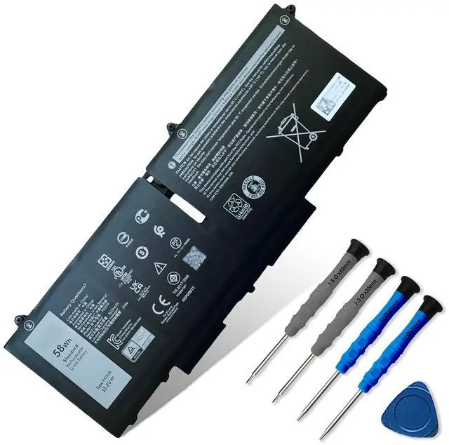 Main image of 58Wh FK0VR Battery Compatible with Dell Latitude 5330 7330 7430 7530 Legion 5330 2-in-1/7330 2-in-1/7430 2-in-1 P133G P134G P135G P136G FKOVR 8H6WD 01VX5 404T8 51R71 8P81K 15.2V 3625mAh