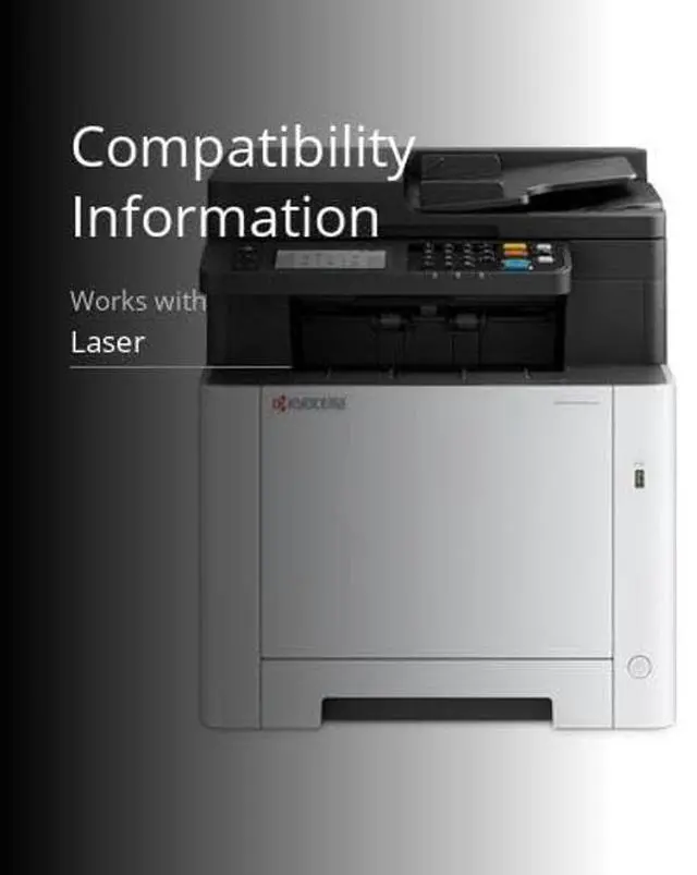 Alt view image 3 of 5 - KYOCERA ECOSYS MA2600cwfx All-in-One Color Laser Printer (Print/Copy/Scan/Fax), 27 ppm, 1200 dpi, Wi-Fi Direct, 1GB Memory, 4.3 inch Color Touch Screen Control Panel