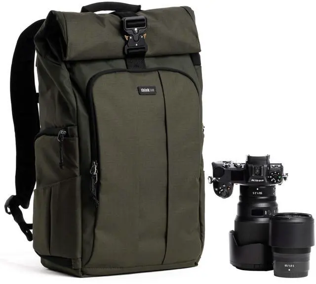 Main image of Think Tank FocusPoint 30L RollTop Camera Backpack - Greenway