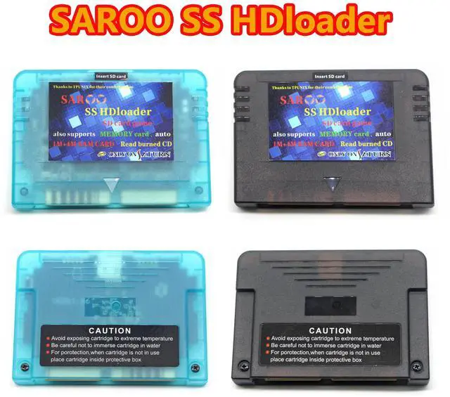 Alt view image 2 of 5 - SAROO SS HDloader Game Reader Cartridge Fast Reading Card Support SD TF Menory Cards Play Games Without CD for Saturn Classic Retro Arcade Video Game (64G Elite Version)