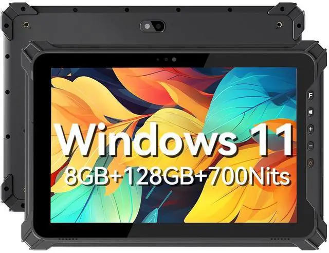 Main image of iEdge T10W 10.1 inch Rugged Tablet, Windows 11,700 Nit Sunlight Readable, 4G LTE GPS, 8GB+128GB,Heavy Duty Industrial Outdoor Work Tablet