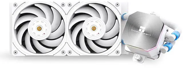 Main image of Thermalright Frozen Edge 240 White Liquid CPU Water Cooler with 120mm PWM Fan,240 White Cold Row Specification,Integrated Water-Cooler Heatsink for AM4/AM5,Intel LGA1700/1851/1150/1151/1200/2011
