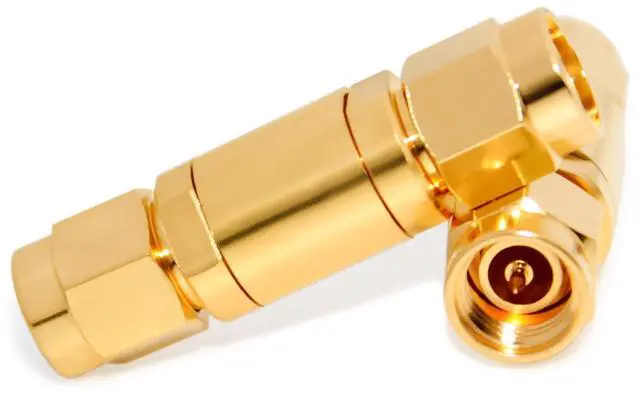 Alt view image 2 of 5 - TOJOIN RF Coaxial Adapter Connector 3.5MM Male to Male DC-30GHZ 50ohm, RF 3.5MM Adapter for RF Cable, Coupler Antenna, Extension Cable, WiFi, 2PCS