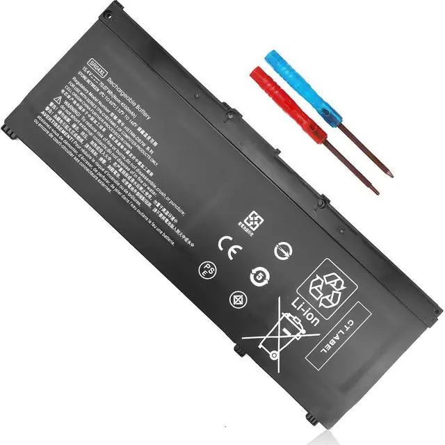 Main image of SR04XL SR03XL Battery for HP Omen 15-ce0xx 15-ce 15-ce015dx 15-ce011dx 15-ce019dx 15-ce018dx L08855-855 L08855-856 SRO4XL 917678-1B1 917724-855 Pavilion Gaming 15-cx0xxx 15-cx 15-cx0056wm 15-cx0058wm