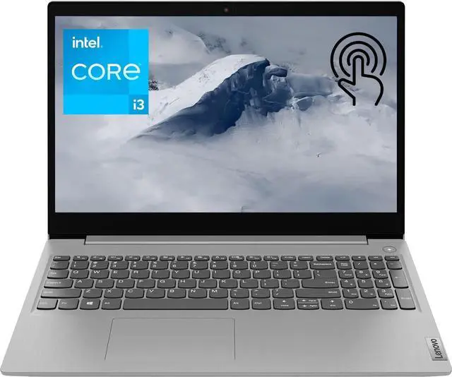 Main image of Lenovo Ideapad 3 Laptop, 15.6" HD Touchscreen Display, 11th Gen Intel Core i3-1115G4 Processor, 12GB DDR4  1TB PCIe SSD, Bluetooth, Webcam, Wi-Fi, HDMI, Windows 10 Pro