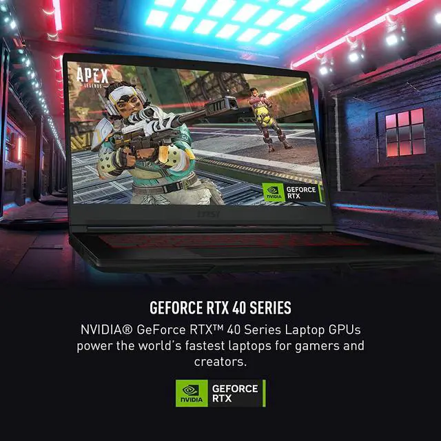 Alt view image 4 of 7 - MSI GF63 Thin Gaming Laptop, 15.6" FHDIPS 144Hz,12th Gen Intel 10-core i7-12650H, GeForceRTX 4C50, 64GB DDR4  1TB PCIe SSD, Type-c, cooler Boost5, Windows 11 Pro