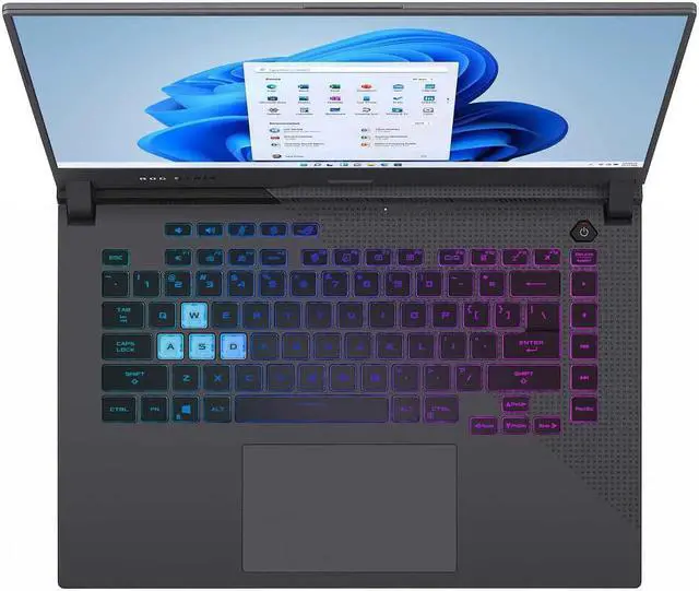 Alt view image 3 of 7 - ASUS ROG Strix 15 Gaming Laptop, 15.6" FHD IPS 144Hz, AMD Ryzen 7 4800H (Beats i7-11370H) 8-core, GeForce RTX 3060 6GB Graphic, 64GB DDR4  1TB PCIe SSD, USB-C RGB Backlit, Windows 11 Pro