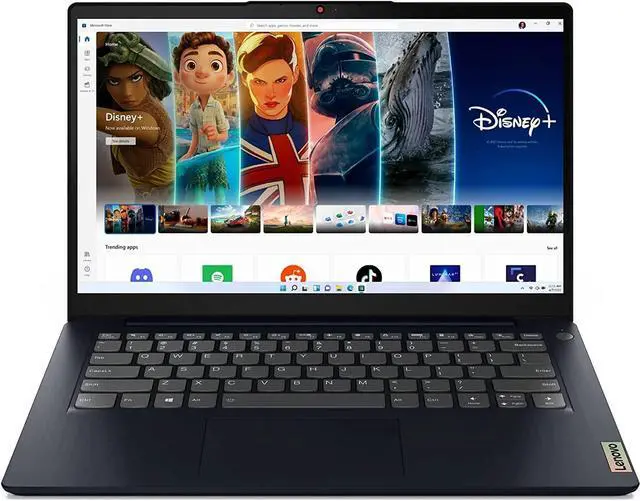 Alt view image 2 of 7 - Lenovo IdeaPad 3 14 Laptop, 14" Full HD (1920 x 1080) Display, AMD Ryzen 7 5700U 8 Core, AMD Radeon Graphics, 16GB DDR4  512GB PCIe SSD, Wi-Fi, Bluetooth, Windows 11 Pro