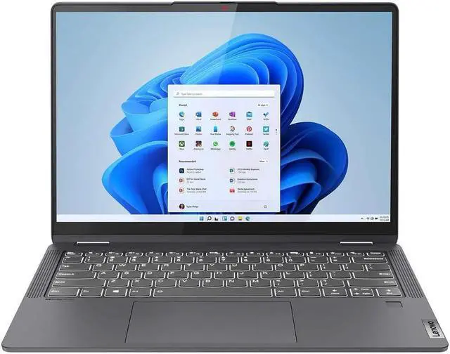 Alt view image 3 of 7 - Lenovo IdeaPad Flex 5 2-in-1 Laptop, 14" Full HD Touchscreen, AMD Ryzen 7 4700U 8-Core, AMD Radeon Graphics, 16GB  DDR4  512GB   PCIe SSD, Backlit Keyboard, Fingerprint Reader, Windows 11 Pro