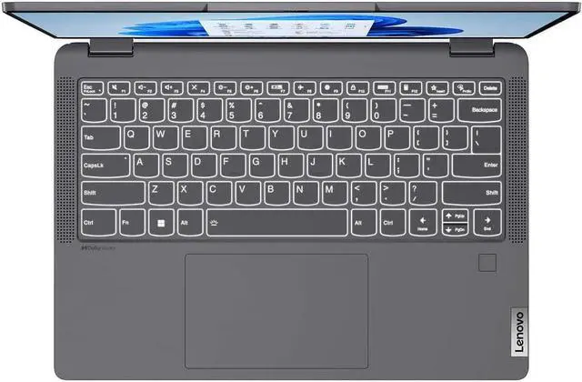 Alt view image 6 of 7 - Lenovo IdeaPad Flex 5 2-in-1 Laptop, 14" Full HD Touchscreen, AMD Ryzen 7 4700U 8-Core, AMD Radeon Graphics, 16GB  DDR4  512GB   PCIe SSD, Backlit Keyboard, Fingerprint Reader, Windows 11 Pro