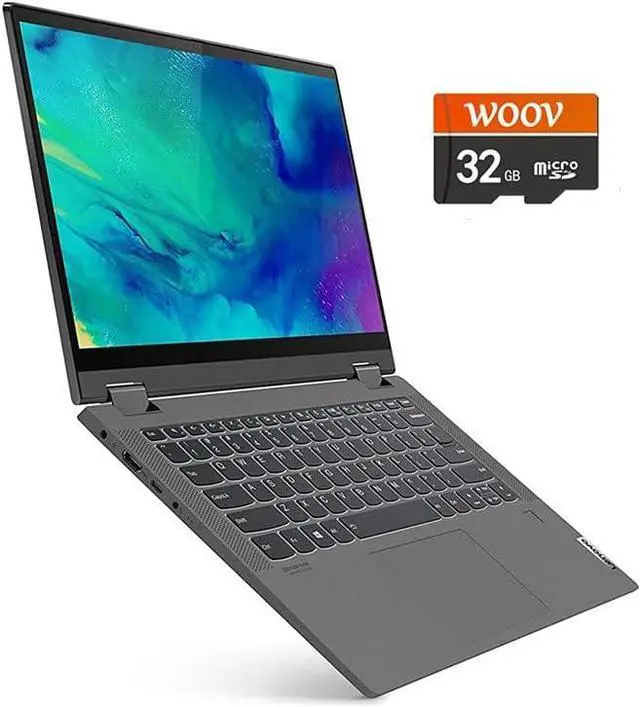 Alt view image 3 of 7 - Lenovo IdeaPad Flex 5 2-in-1 Laptop, 14" Full HD Touchscreen, AMD Ryzen 7 4700U 8-Core, AMD Radeon Graphics, 16GB  DDR4  1TB PCIe SSD, Backlit Keyboard, Fingerprint Reader, Windows 11 Pro