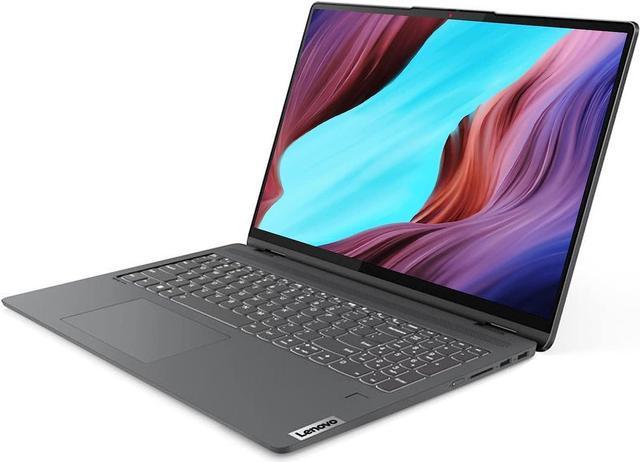 Alt view image 5 of 7 - Lenovo IdeaPad Flex 5 2-in-1 16 Laptop, 16" 2.5K WQXGA Touchscreen, Intel Core i7-1255U 10 cores Processor, Iris Xe Graphics, 16GB  DDR4  256GB  PCIe SSD, Wi-Fi 6, Windows 11 Pro