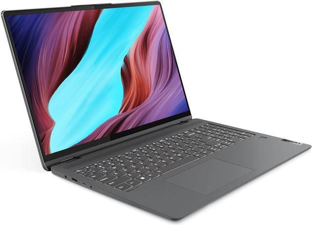 Alt view image 6 of 7 - Lenovo IdeaPad Flex 5 2-in-1 16 Laptop, 16" 2.5K WQXGA Touchscreen, Intel Core i7-1255U 10 cores Processor, Iris Xe Graphics, 16GB  DDR4  256GB  PCIe SSD, Wi-Fi 6, Windows 11 Pro