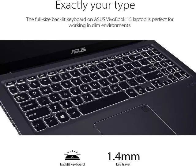 Alt view image 7 of 7 - ASUS VivoBook 15 Laptop, 15.6" FHD (1920x1080) Display, Intel i3-1115G4 2 Cores rocessor, Intel UHD Graphics, 20GB DDR4  2TB PCIe SSD, USB Type-C, HDMI, Wi-Fi, Windows 11 Pro