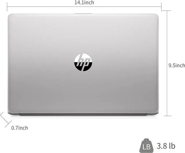 Alt view image 5 of 6 - HP 15 Business Laptop, 15.6" Full HD (1920 x 1080) Display, Intel Core i3-1215U 6 cores Processor, Intel UHD Graphics, HDMI, Bluetooth, Wi-Fi, 16GB DDR4  1TB PCIe SSD, Windows 11 Pro