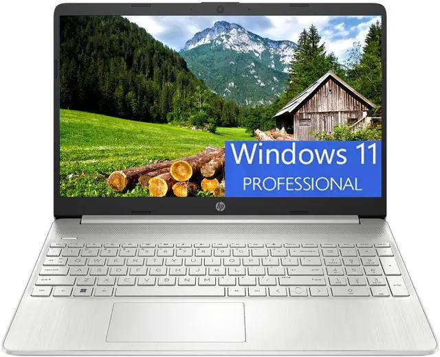 Main image of HP 15 Business Laptop, 15.6" HD (1366 x 768) Display, Intel Core i3-1115G4 2 Cores Processor, Intel UHD Graphics, Webcam, HDMI, SD Card Reader, Wi-Fi, 16GB DDR4  1TB PCIe SSD, Windows 11 Pro