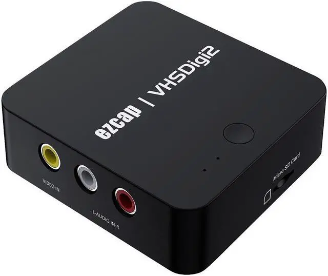 Alt view image 2 of 6 - EzCAP181 AV Converter, Record & Digitalize Video From VHS, VCR,DVD Player To Digital MP4 Format, SD Card/USB Driver HDMI Output