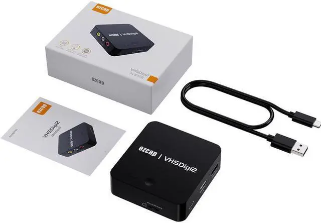 Alt view image 5 of 6 - EzCAP181 AV Converter, Record & Digitalize Video From VHS, VCR,DVD Player To Digital MP4 Format, SD Card/USB Driver HDMI Output
