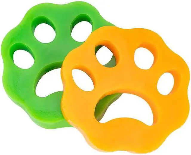 Alt view image 4 of 6 - Pet Hair Remover Washing Machine Accessory Cat Dog Fur Lint Hair Remover Clothes Dryer Reusable Cleaning Dryer Catcher 1pc